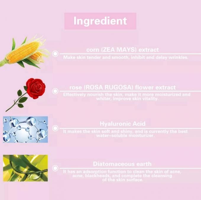 Heim Abschälende Lavendelgelmaske Gesichts-Spa Anti-Aging Hydratationspulvermaske individuell 11