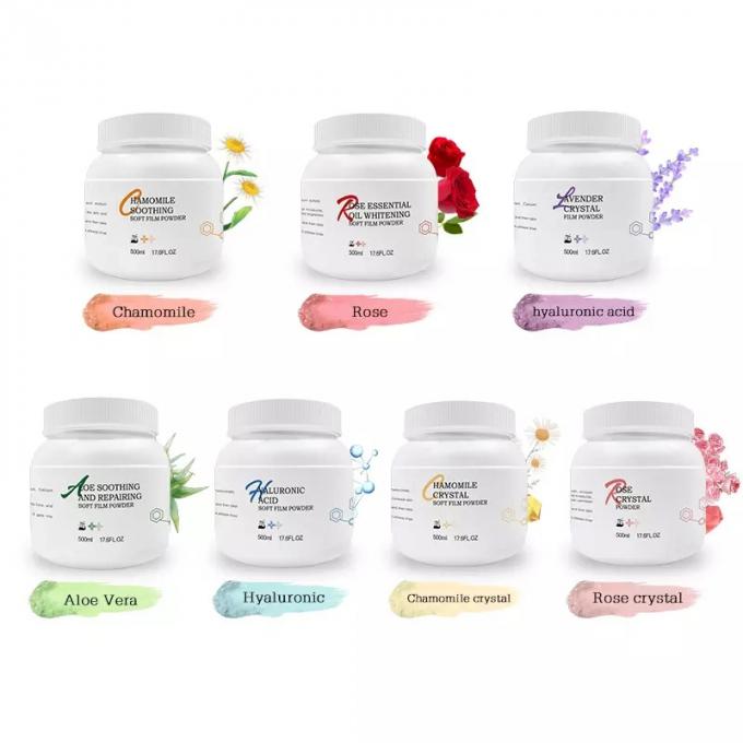 Maßgeschneiderte Hautpflege Beauty Rose Jelly Mask Hydratationspulver für Gesicht und Körper Spa 7