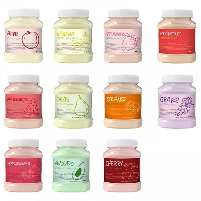 650g Volumen Bio-Fruchtmaskenpulver für Gesichtspflege DIY Kristallgelmaskenprodukt 0