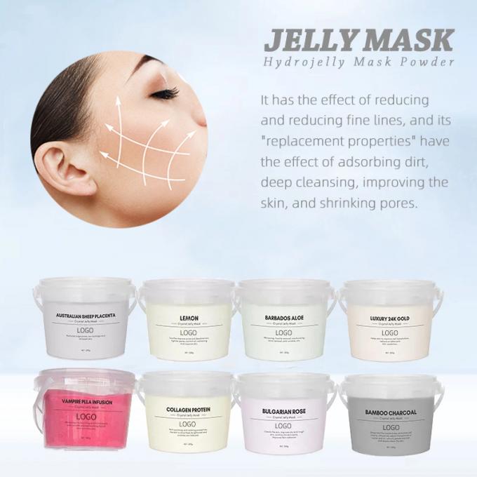 Gesichtspflege Schlammmaske Abschälmaske Pulver 200g Volumen Hauptbestandteil Kollagen 2