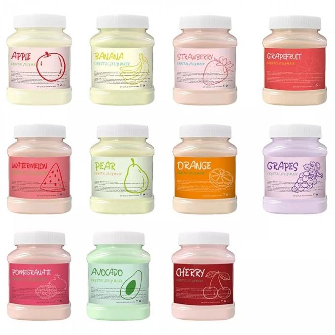 Hydratisierende Hydro-Nährende Gelee-Maske mit kollagenanreichertem Fruchtmaskenpulver 1