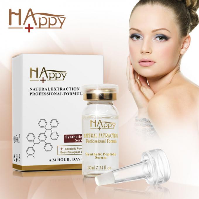 Entdecken Sie die Magie von synthetischem Peptid-Extrakt in Anti-Aging-Serum mit kostenlosen Proben 0