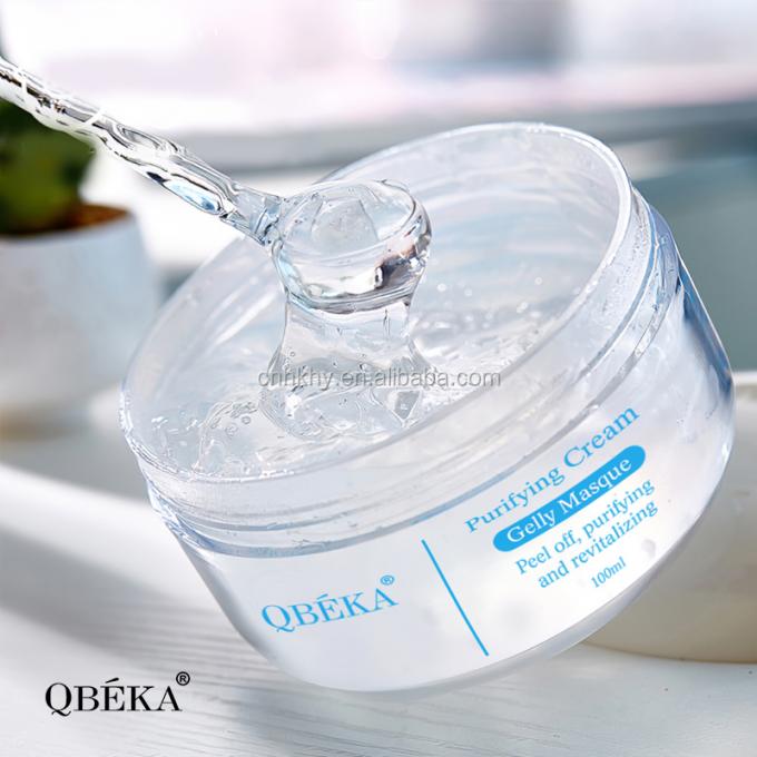 Klärende und reparierende Kälte Reinigende Gelle Reparierende Gesichtspeelingcreme mit Peptiden 3