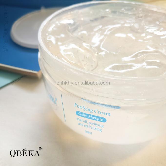 Klärende und reparierende Kälte Reinigende Gelle Reparierende Gesichtspeelingcreme mit Peptiden 5