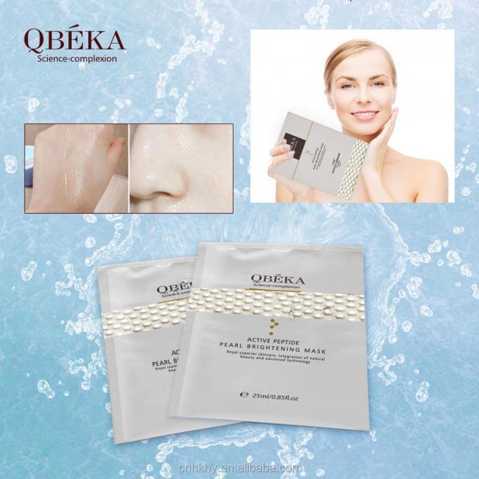 QBEKA Aktive Peptide Perlen-Bleaching-Bleaching-Maske 5 Stück/Box für alle Hauttypen 4