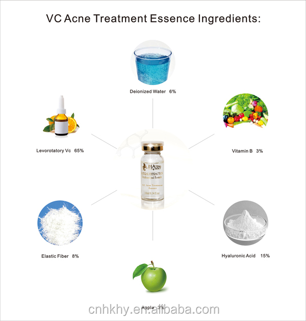 Entfernen Sie Akne Narben mit QBEKA Happy Cosmetics Levorotatory VC Original Liquid Bio Serum 3
