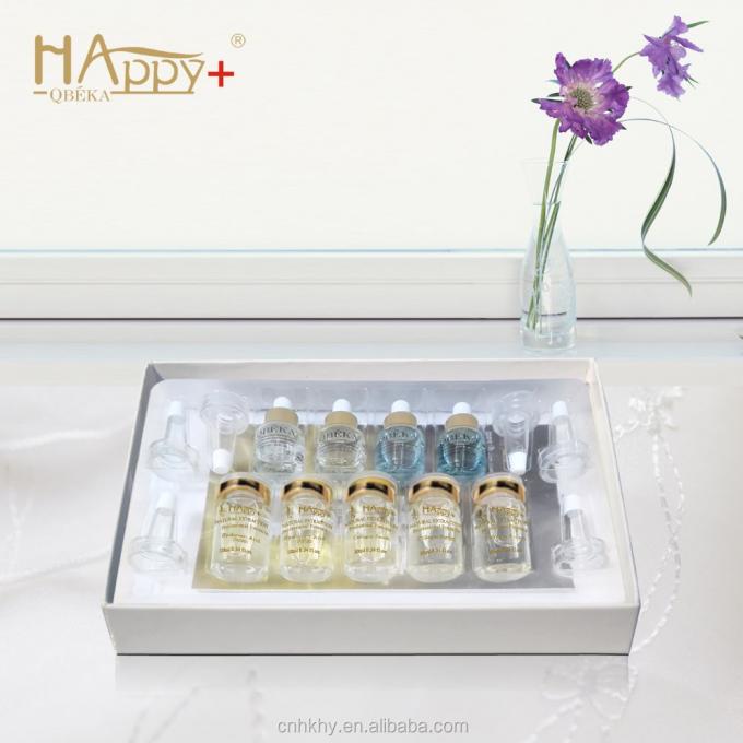 QBEKA Am beliebtesten Anti-Falten-Beleuchtungs-Serum Set Hautrevitalisierer mit Kollagen 3