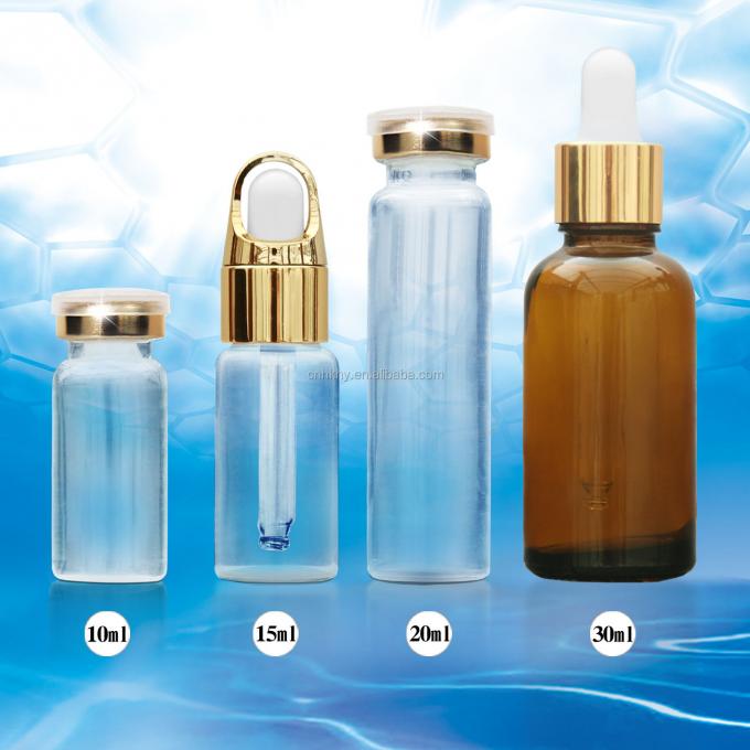 Haltbarkeit 3 Jahre OEM Stammzelle und Peptide Anti-Falten Anti-Alterung Haut Reines Kollagen Gesichtsserum 2