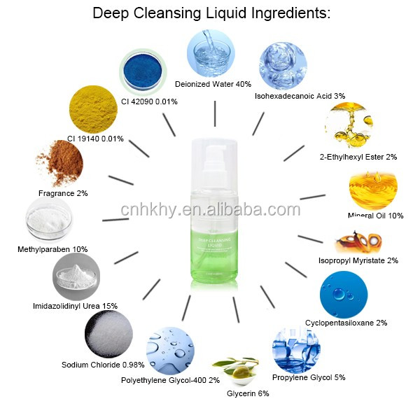 80 ml Volumen Tiefreinigungsmittel Wasser-Make-up-Entferner sauber und restlos für Frauen 8
