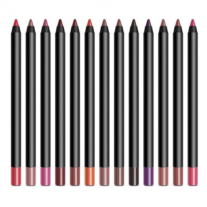 Chemische Multifunktions-Eyeliner Lippenliner und Augenbrauen-Stift in unterschiedlichen Farben 2