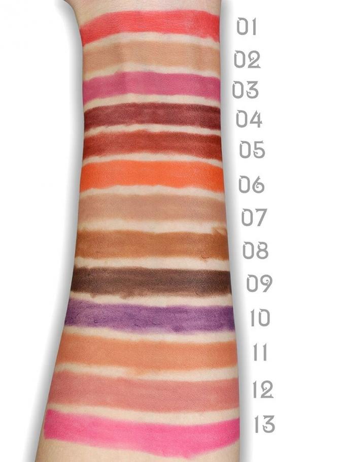 Chemische Multifunktions-Eyeliner Lippenliner und Augenbrauen-Stift in unterschiedlichen Farben 7