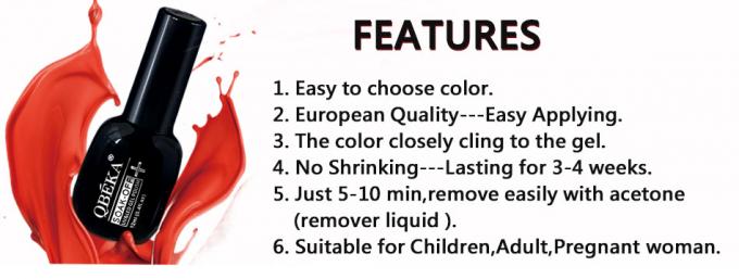Vibranter und langlebiger UV-Gel-Nagellack mit Acrylat-Copolymer 8