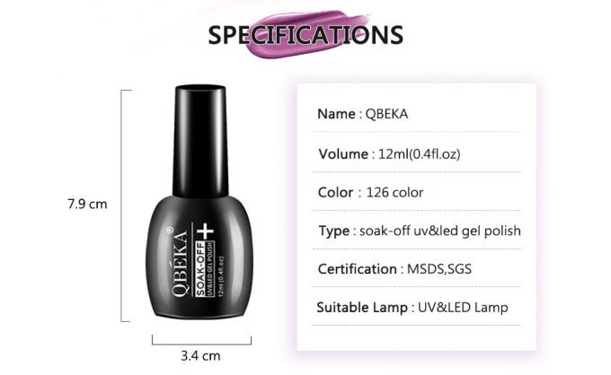 Vibranter und langlebiger UV-Gel-Nagellack mit Acrylat-Copolymer 5