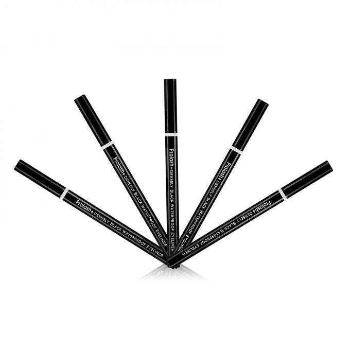 Pflanzliche Zutaten Dichte schwarze wasserdichte Eyeliner für die beste Wirkung auf Augenmake-up 3