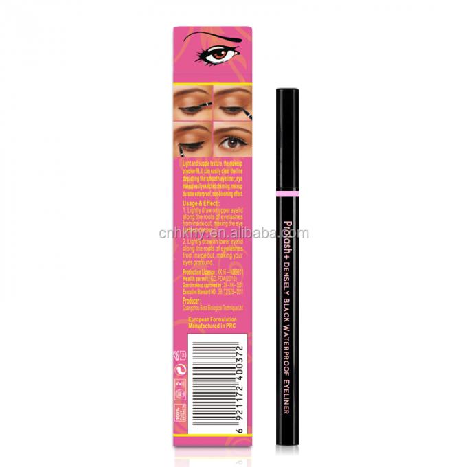Wasserdichtes Eyeliner Langlebiger Make-up-Stift Ultrafeiner Clip Flüssiges Schweißresistentes Werkzeug 0