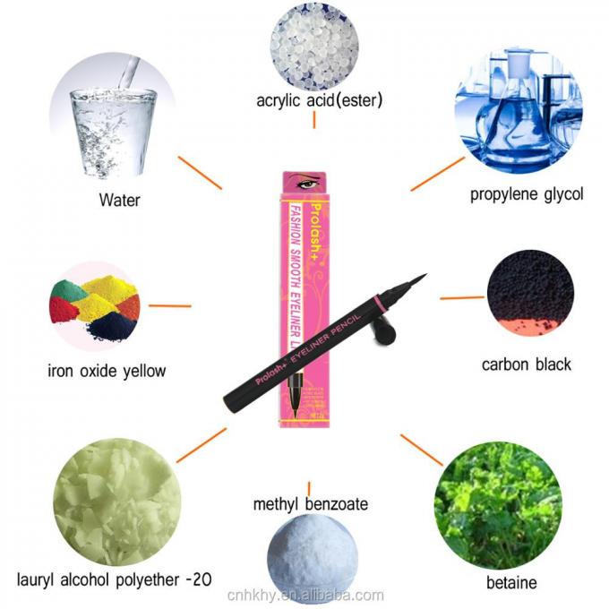 Wasserdichtes Eyeliner Langlebiger Make-up-Stift Ultrafeiner Clip Flüssiges Schweißresistentes Werkzeug 4