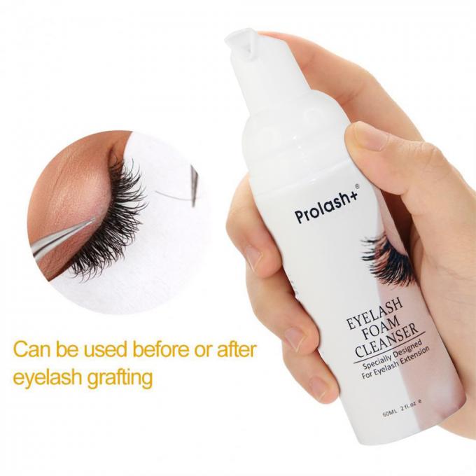 Custom Private Label Logo Lash Wash Reinigung Wimpern Shampoo Produkt Flüssige Form für das Gesicht 0