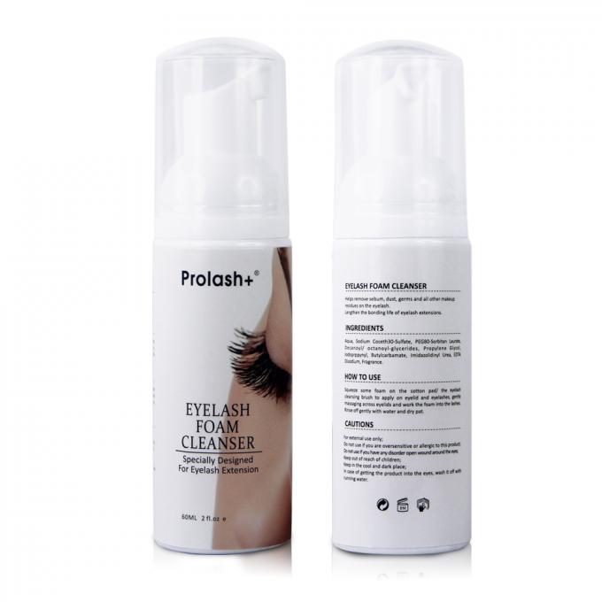 Custom Private Label Logo Lash Wash Reinigung Wimpern Shampoo Produkt Flüssige Form für das Gesicht 9
