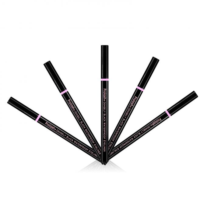 Kohlenstoffschwarzer Eyeliner Bleistift Wasseraktivierter Eyeliner in Rose Gold Farbe 5