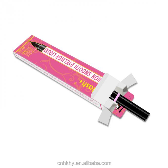 Kohlenstoffschwarzer Eyeliner Bleistift Wasseraktivierter Eyeliner in Rose Gold Farbe 4