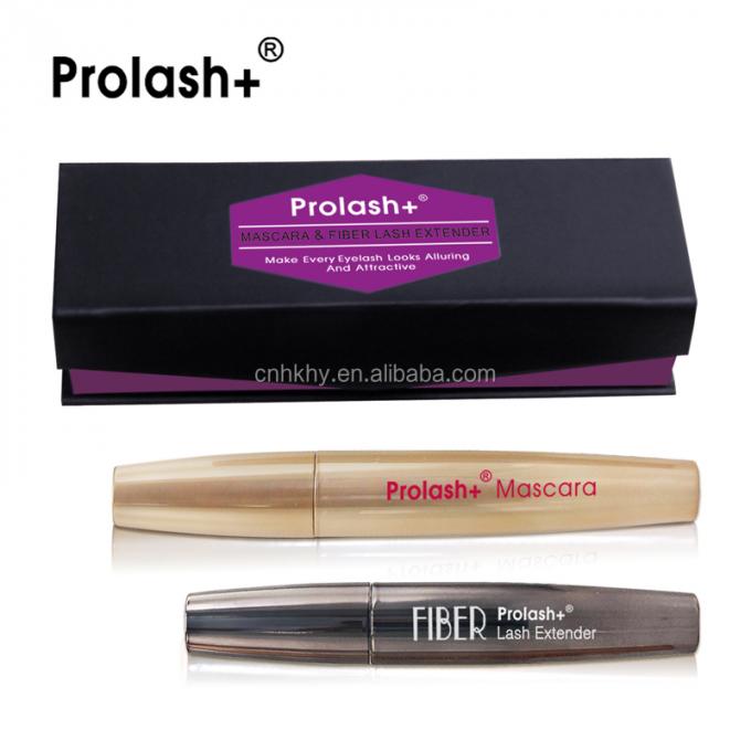 Prolash Mascara Fiber Lash Extender Semi Permanent Wasserdicht Schwarze Wimpern Erweiterung Kit 0
