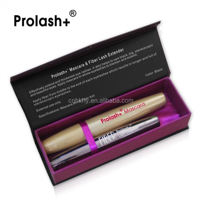Prolash Mascara Fiber Lash Extender Semi Permanent Wasserdicht Schwarze Wimpern Erweiterung Kit 9