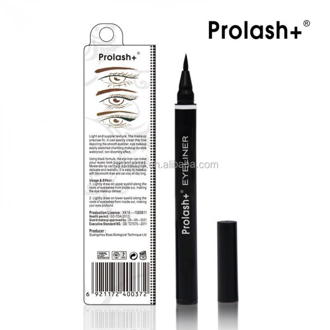 Chemischer Bestandteil Prolash Halal Eyeliner Flüssiges Auge Liner für eine lang anhaltende Wirkung 9
