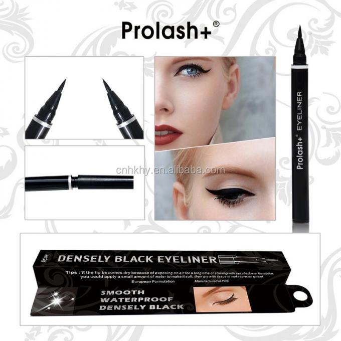 Chemischer Bestandteil Prolash Halal Eyeliner Flüssiges Auge Liner für eine lang anhaltende Wirkung 7