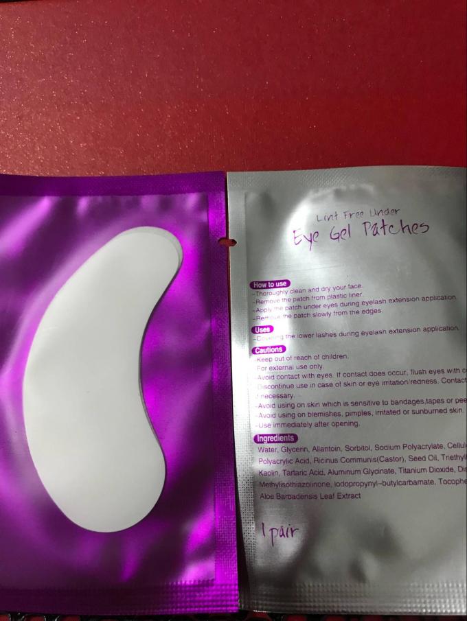 Lash Extension SH-1 Pearl Patch Eye Pad für den Patch Test von Wimpern Kleber Baumwolle 0