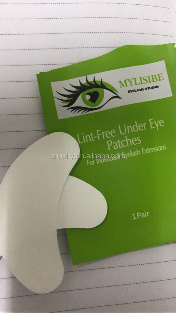 Lash Extension SH-1 Pearl Patch Eye Pad für den Patch Test von Wimpern Kleber Baumwolle 4